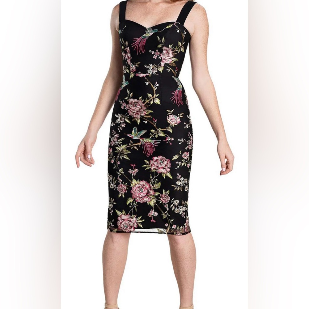 Dress the population Nicole dress size small